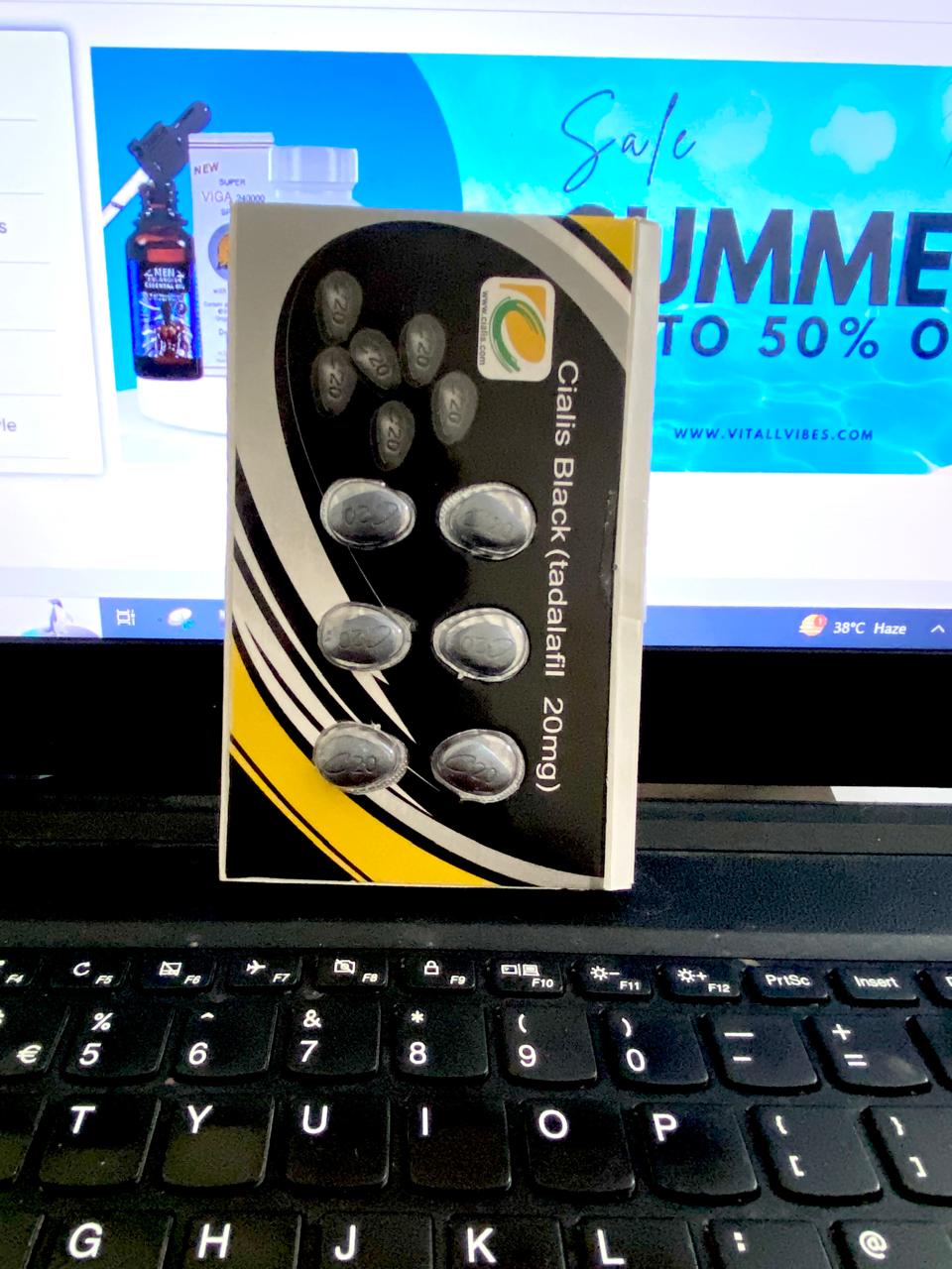 Cialis 20mg Black – 6 Tablets Imported (Special)